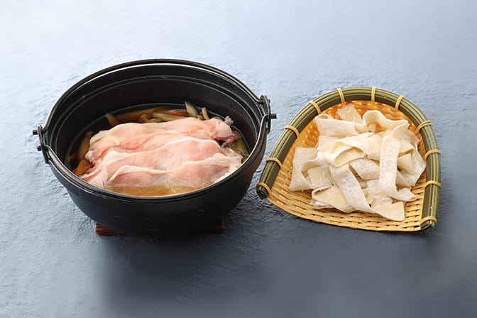 上州麦豚おっきりこみの画像